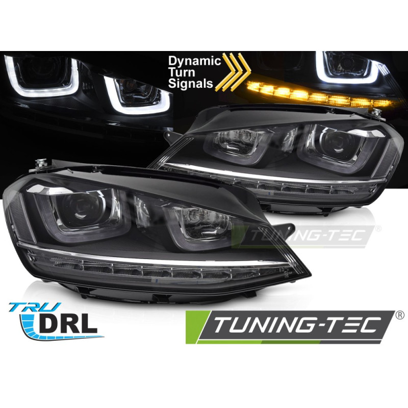 Fari Anteriori Luci Diurne DRL LED per Volkswagen Golf Vii 2013-2017 (Cod. TT-LPVX03)