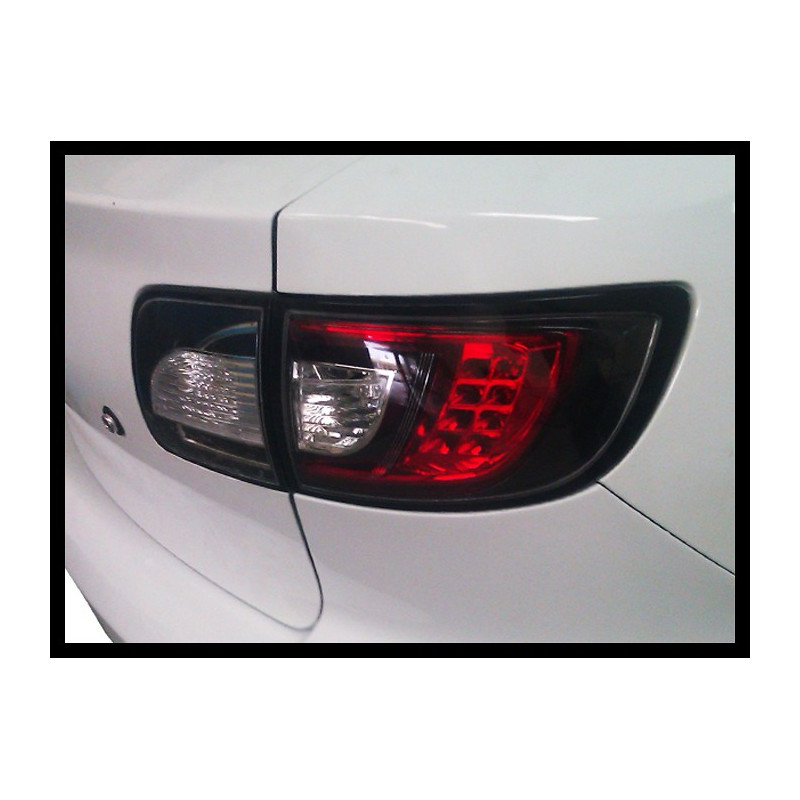 Fari Posteriori Mazda 3 '03-'08 4P Black Led (Cod. E-FAM0015)