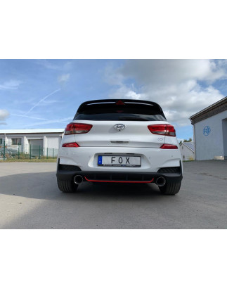 Hyeai i30N Performance Fastback terminali di scarico per the original (Cod. F-HY141030-295)