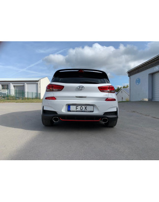 Hyeai i30N Performance Fastback terminali di scarico per the original (Cod. F-HY141030-349)