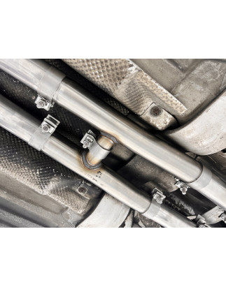 Audi A8/S8 Tipo D2 connecting tubo – tubo diameter: 63,5mm (Cod. F-AU080000-VBR)