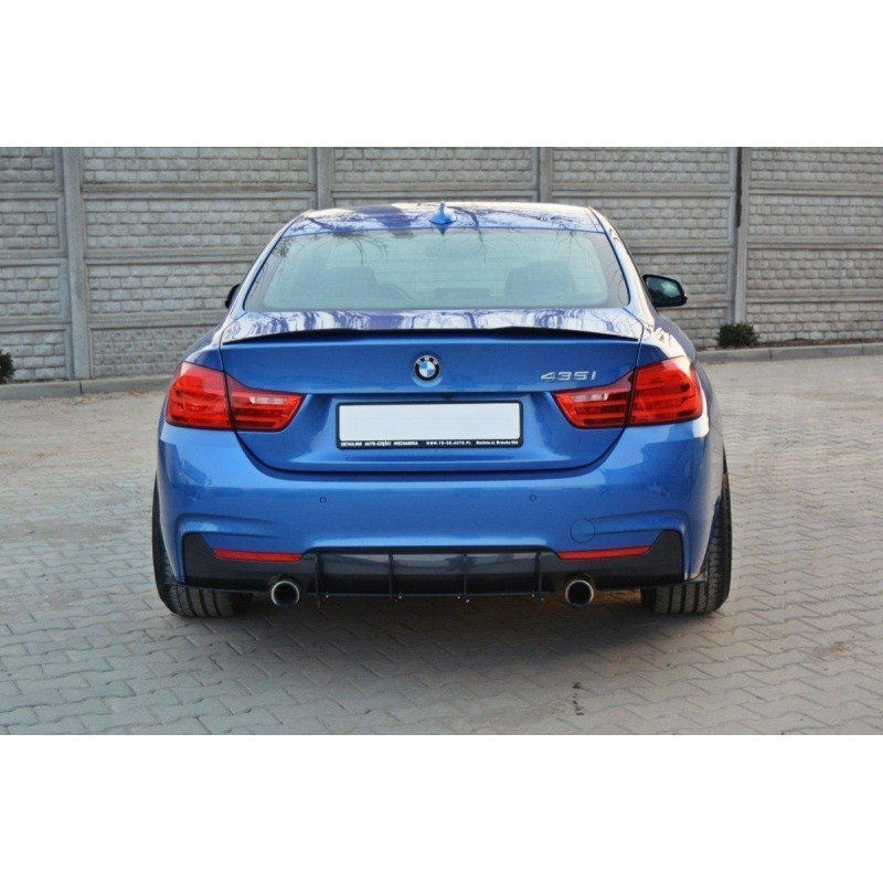 DIFFUSORE POSTERIORE & Splitters posteriori laterali for BMW 4 M-Pack F32 / F36 / F33 (Cod. M-BM-4-F