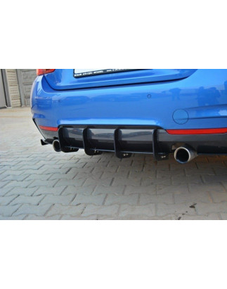 DIFFUSORE POSTERIORE & Splitters posteriori laterali for BMW 4 M-Pack F32 / F36 / F33 (Cod. M-BM-4-F