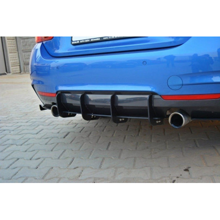 DIFFUSORE POSTERIORE & Splitters posteriori laterali for BMW 4 M-Pack F32 / F36 / F33 (Cod. M-BM-4-F