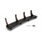 DIFFUSORE POSTERIORE & Splitters posteriori laterali for BMW 4 M-Pack F32 / F36 / F33 (Cod. M-BM-4-F