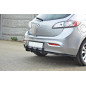 MAZDA 3 MK2 SPORT (PREFACE) DIFFUSORE POSTERIORE & Splitters posteriori laterali (Cod. M-MA-3-2-SPOR