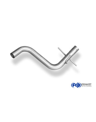 VW Corrado 16V/ VR6 mid silencer (Cod. F-VW070060-MER)