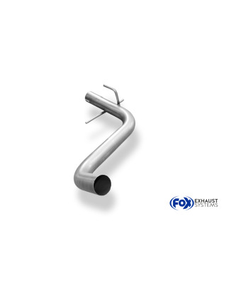 VW Corrado 16V/ VR6 mid silencer (Cod. F-VW070060-MER)