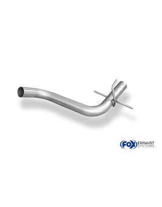 VW Corrado 16V/ VR6 mid silencer (Cod. F-VW070060-MER)