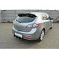 MAZDA 3 MK2 SPORT (PREFACE) DIFFUSORE POSTERIORE & Splitters posteriori laterali (Cod. M-MA-3-2-SPOR