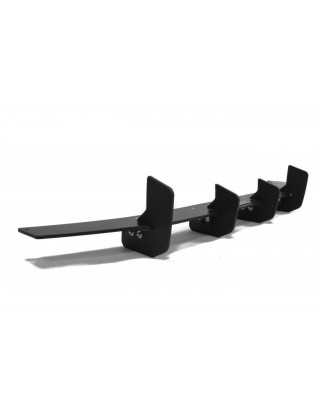MAZDA 3 MK2 SPORT (PREFACE) DIFFUSORE POSTERIORE & Splitters posteriori laterali (Cod. M-MA-3-2-SPOR