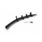 MAZDA 3 MK2 SPORT (PREFACE) DIFFUSORE POSTERIORE & Splitters posteriori laterali (Cod. M-MA-3-2-SPOR