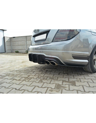 Mercedes-Benz C AMG-Line W204 / S204 DIFFUSORE POSTERIORE & Splitters posteriori laterali (Cod. M-ME