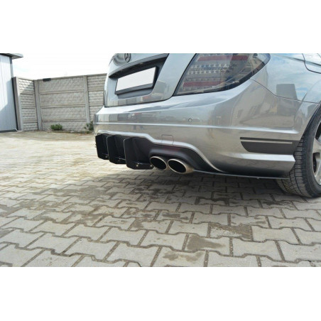 Mercedes-Benz C AMG-Line W204 / S204 DIFFUSORE POSTERIORE & Splitters posteriori laterali (Cod. M-ME