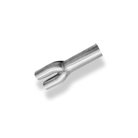 Audi RS4 B5 Connecting tubo 90mm/2x76mm con adapter 2x60mm (Cod. F-AU060140-VB1)