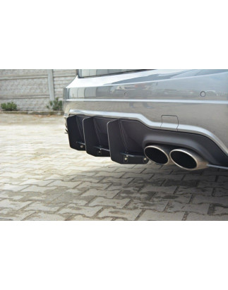 Mercedes-Benz C AMG-Line W204 / S204 DIFFUSORE POSTERIORE & Splitters posteriori laterali (Cod. M-ME