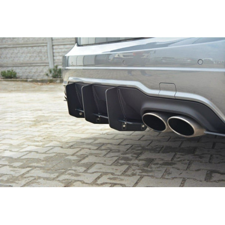 Mercedes-Benz C AMG-Line W204 / S204 DIFFUSORE POSTERIORE & Splitters posteriori laterali (Cod. M-ME