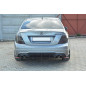 Mercedes-Benz C AMG-Line W204 / S204 DIFFUSORE POSTERIORE & Splitters posteriori laterali (Cod. M-ME