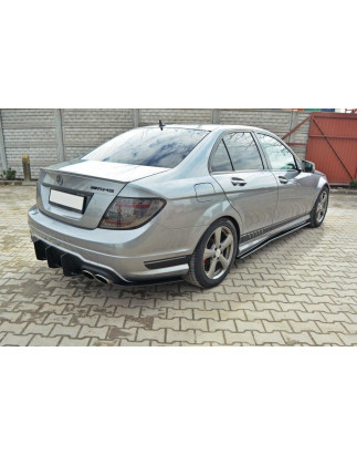 Mercedes-Benz C AMG-Line W204 / S204 DIFFUSORE POSTERIORE & Splitters posteriori laterali (Cod. M-ME