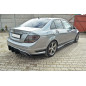 Mercedes-Benz C AMG-Line W204 / S204 DIFFUSORE POSTERIORE & Splitters posteriori laterali (Cod. M-ME
