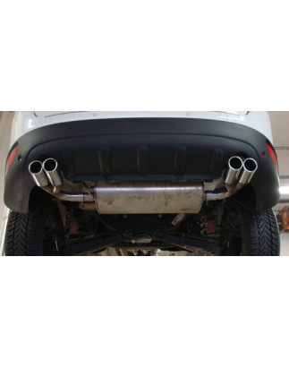 Volvo XC60 terminali di scarico destra/sinistra fitted on the serial silenziatore posteriore (Cod. F