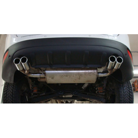 Volvo XC60 terminali di scarico destra/sinistra fitted on the serial silenziatore posteriore (Cod. F