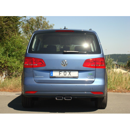 VW Touran – 1T3 terminali di scarico – 2x130x50 Tipo 56 (Cod. F-VW150050-622)