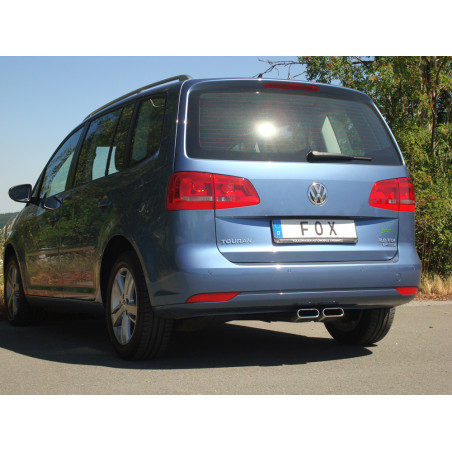 VW Touran – 1T3 terminali di scarico – 2x130x50 Tipo 56 (Cod. F-VW150050-622)