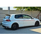 VW GOLF MK7 GTI DIFFUSORE POSTERIORE & Splitters posteriori laterali (Cod. M-VW-GO-7-GTI-CNC-RS1A)
