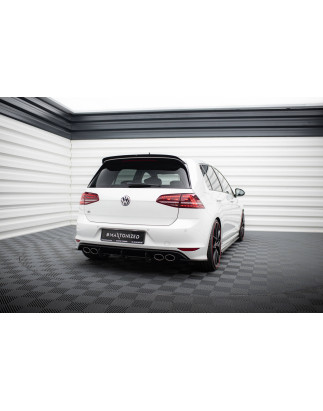 VW GOLF 7 R  DIFFUSORE POSTERIORE & Splitters posteriori laterali (Cod. M-VW-GO-7-R-HB-CNC-RS1A)