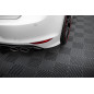 VW GOLF 7 R  DIFFUSORE POSTERIORE & Splitters posteriori laterali (Cod. M-VW-GO-7-R-HB-CNC-RS1A)