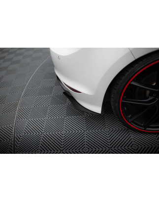 VW GOLF 7 R  DIFFUSORE POSTERIORE & Splitters posteriori laterali (Cod. M-VW-GO-7-R-HB-CNC-RS1A)