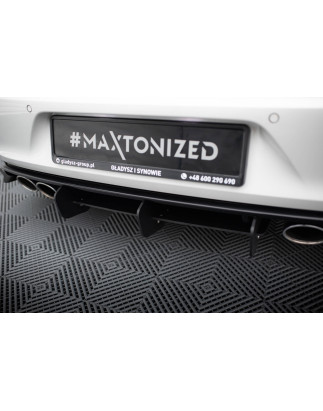 VW GOLF 7 R  DIFFUSORE POSTERIORE & Splitters posteriori laterali (Cod. M-VW-GO-7-R-HB-CNC-RS1A)