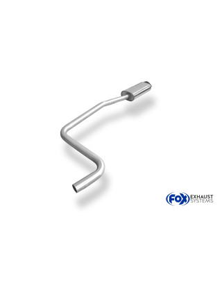 Fiesta VII/ Fiesta VII Sport Silenziatore anteriore (Cod. F-FO013040-VSD)