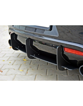 VW SCIROCCO R DIFFUSORE POSTERIORE & Splitters posteriori laterali (Cod. M-VW-SC-3-R-CNC-RS1A)