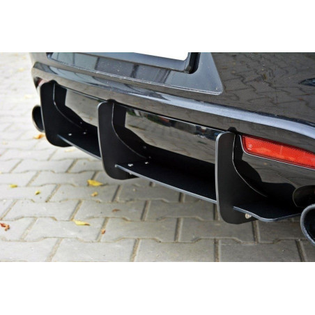 VW SCIROCCO R DIFFUSORE POSTERIORE & Splitters posteriori laterali (Cod. M-VW-SC-3-R-CNC-RS1A)