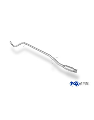 Peugeot 207 RC/ 208 GTI/ 1,6 16V Silenziatore anteriore (Cod. F-PE022010-VER)