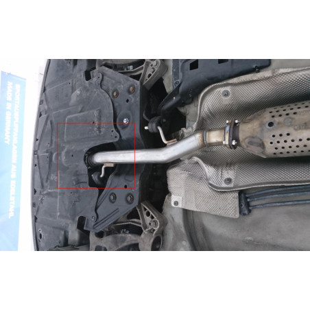 Audi A2 – 1,6l Front tubo con giunto flessibile (adatto per the (Cod. F-AU040000-VR1)