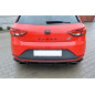 SEAT LEON III CUPRA DIFFUSORE POSTERIORE & Splitters posteriori laterali (Cod. M-SE-LE-3-CU-CNC-RS1A