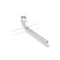Audi 80 Tipo B4 Silenziatore anteriore tubo sostitutivo (Cod. F-AU013010-VER)