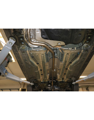 Opel Corsa E Silenziatore anteriore tubo sostitutivo (Cod. F-OP034000-VER)