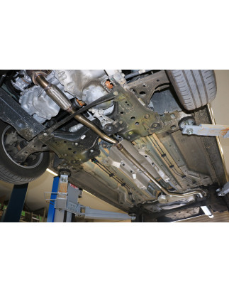 Opel Corsa E Silenziatore anteriore tubo sostitutivo (Cod. F-OP034000-VER)