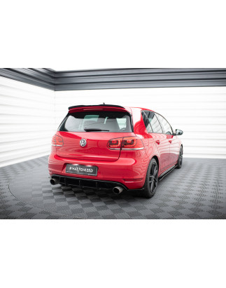 VW GOLF VI GTI / 35TH Sottoparaurti posteriore & Splitters posteriori laterali (Cod. M-VW-GO-6-GTI-C