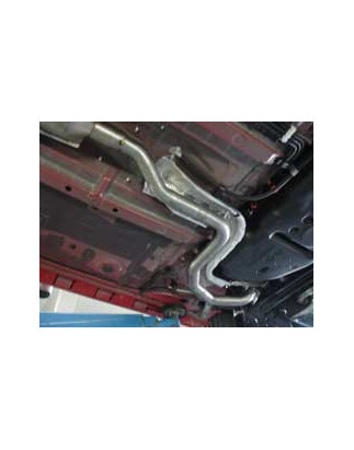 Toyota Yaris XP9 TS connection pipe Silenziatore posteriore/ front si (Cod. F-TO161000-VBR)