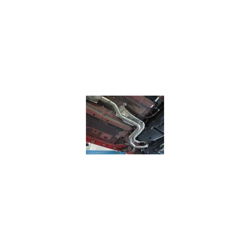 Toyota Yaris XP9 TS connection pipe Silenziatore posteriore/ front si (Cod. F-TO161000-VBR)