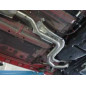 Toyota Yaris XP9 TS connection pipe Silenziatore posteriore/ front si (Cod. F-TO161000-VBR)