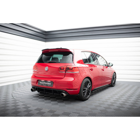 VW GOLF VI GTI / 35TH Sottoparaurti posteriore & Splitters posteriori laterali (Cod. M-VW-GO-6-GTI-C