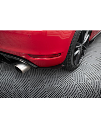 VW GOLF VI GTI / 35TH Sottoparaurti posteriore & Splitters posteriori laterali (Cod. M-VW-GO-6-GTI-C
