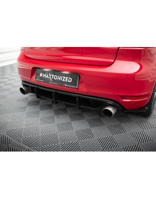 VW GOLF VI GTI / 35TH Sottoparaurti posteriore & Splitters posteriori laterali (Cod. M-VW-GO-6-GTI-C