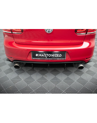 VW GOLF VI GTI / 35TH Sottoparaurti posteriore & Splitters posteriori laterali (Cod. M-VW-GO-6-GTI-C